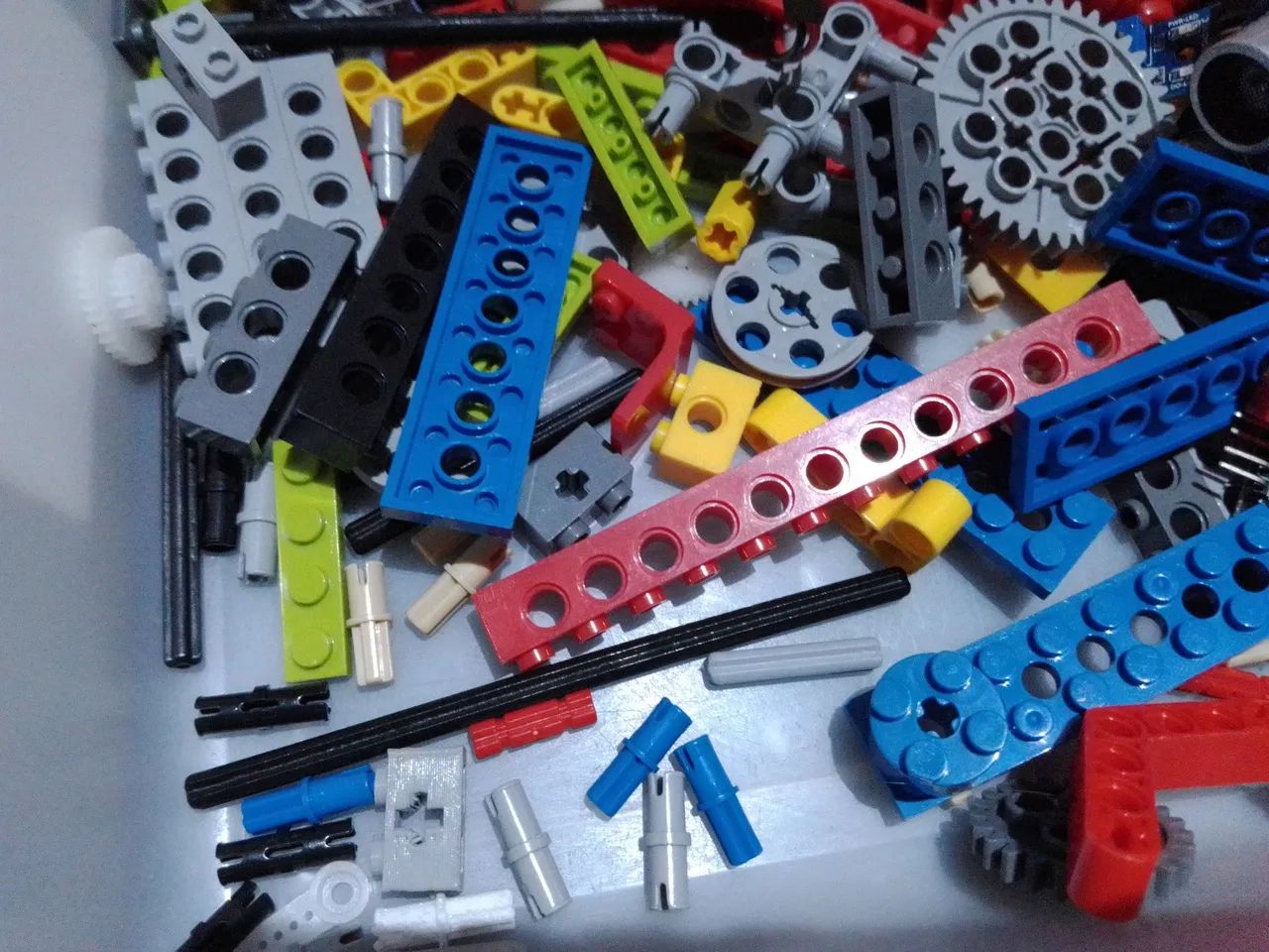  Peças Technic: Pinos, Eixos, Conectores Lego - Foto 5