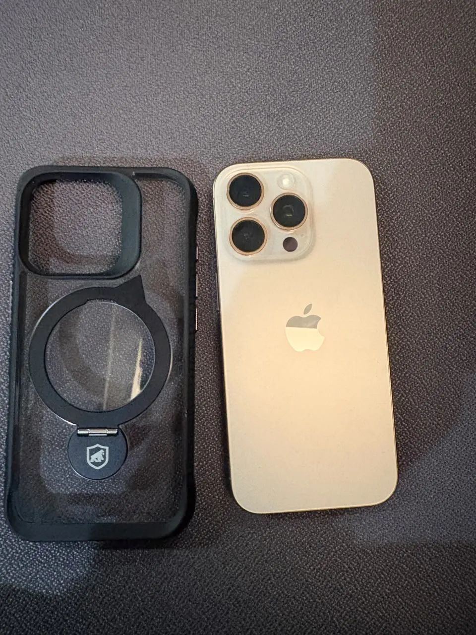 IPHONE 16 PRO/ caixa e capinha 