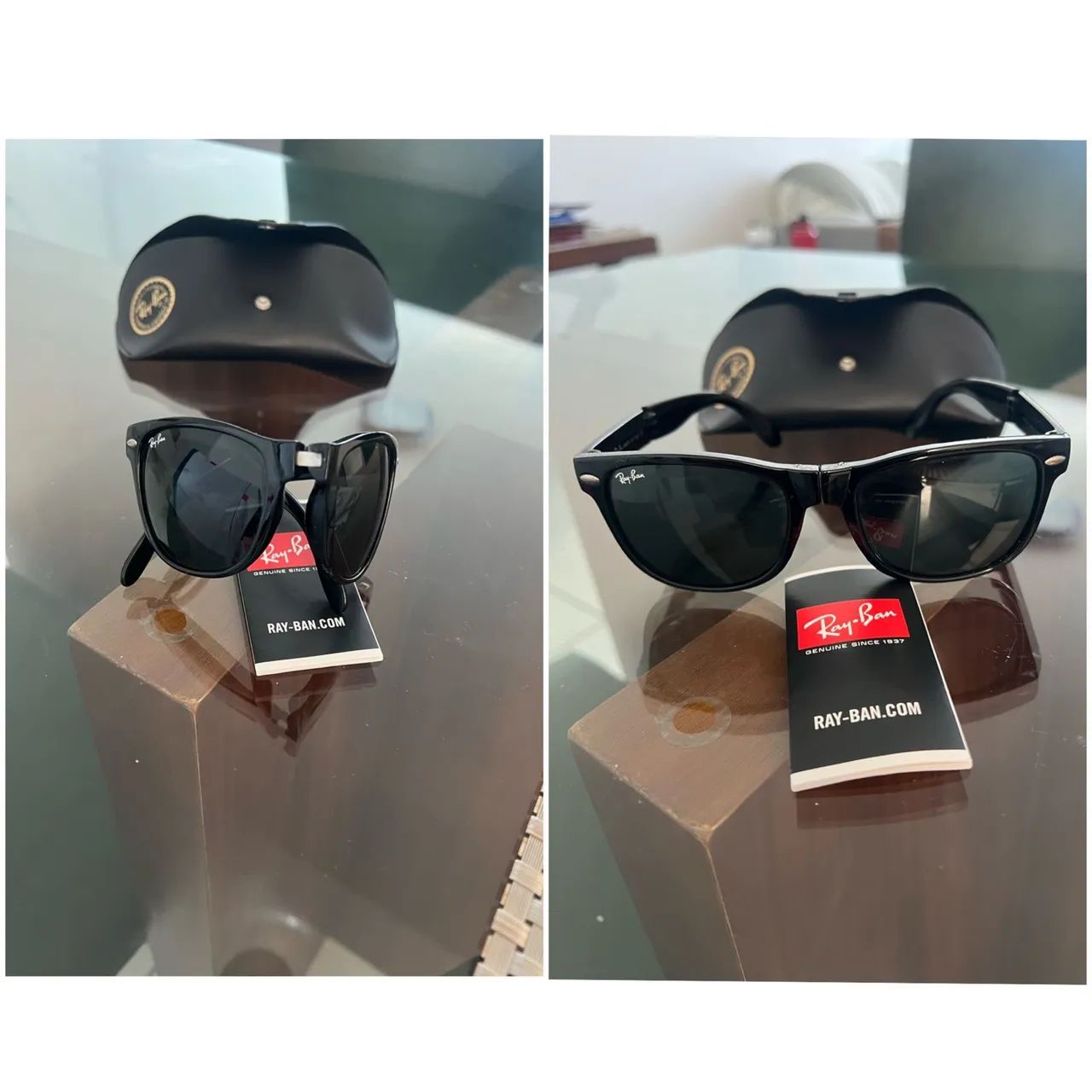 Óculos Ray Ban Autodobrável  - Foto 4