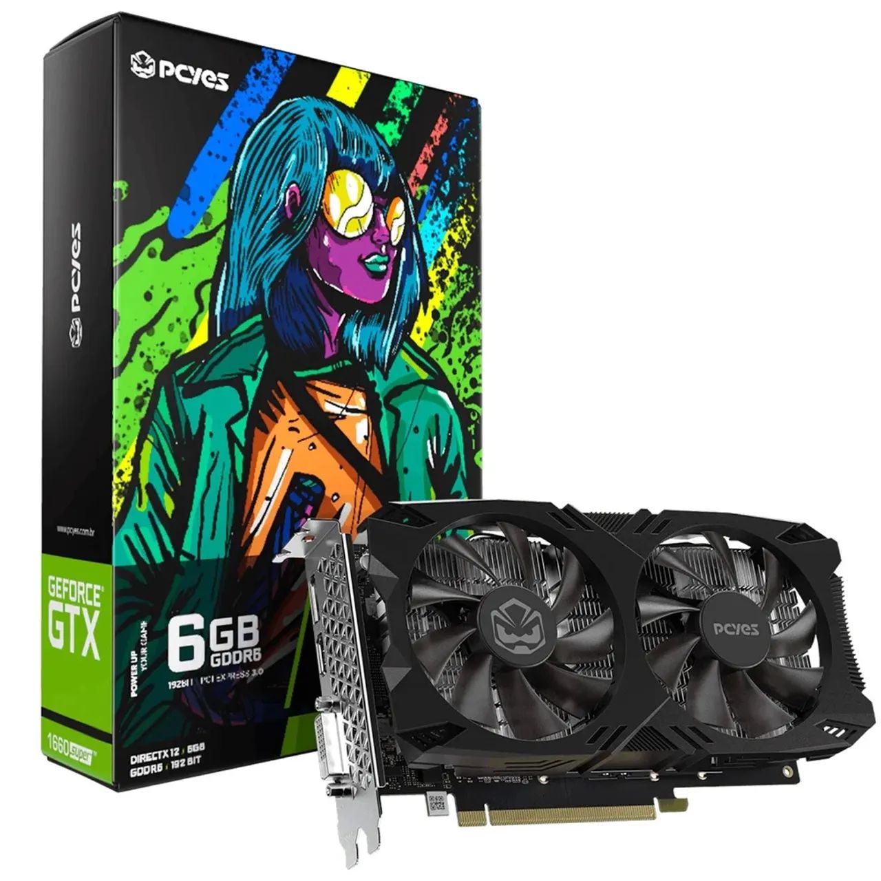 Placa de vídeo GTX 1660
