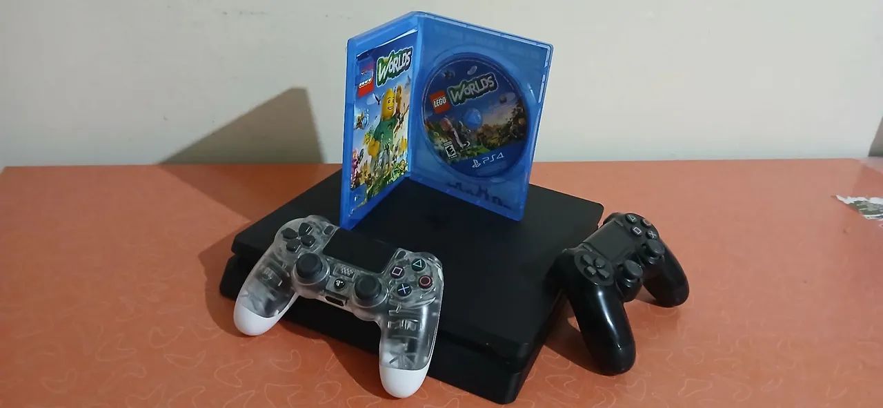 PS4 Slim 1TB com 2 controles - Foto 5