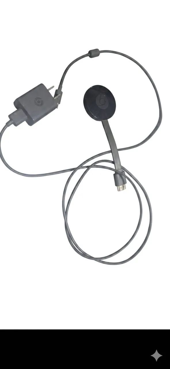Google Chromecast 3ª Geração Original (Full HD) - Ótimo Estado