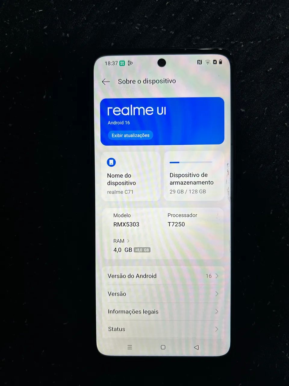 Vendo Realme C71, em ótimo estado e funcionando perfeitamente.750R$ - Foto 2