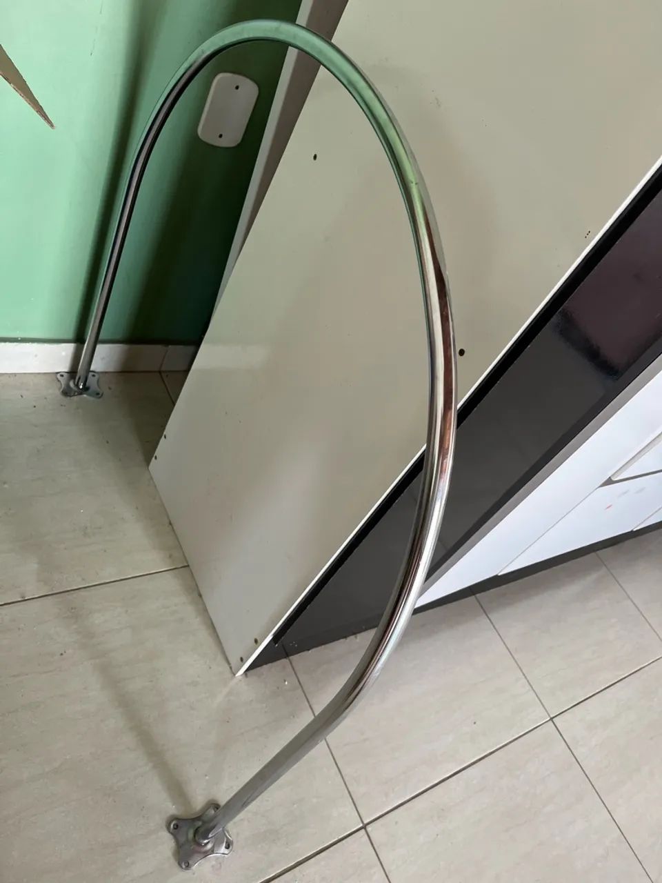 PROVADOR de roupa AÇO com cortina - Foto 5