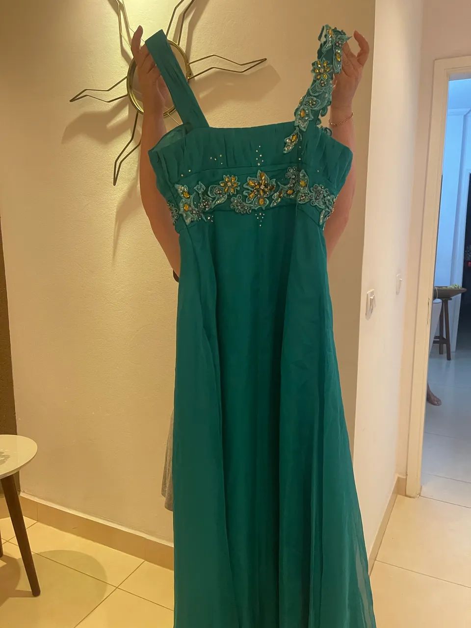vestido de festa verde 40 - Foto 4