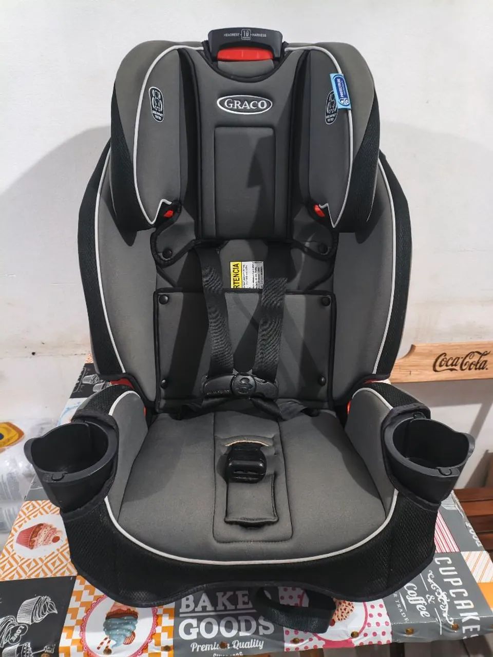 Vendo cadeirinha de carro marca graco protect plus, estado se nova  - Foto 4
