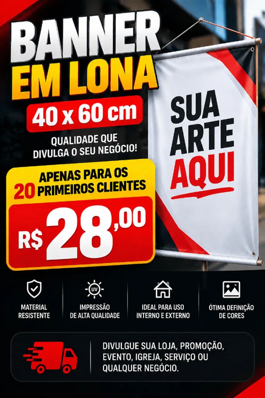 Banner em Lona