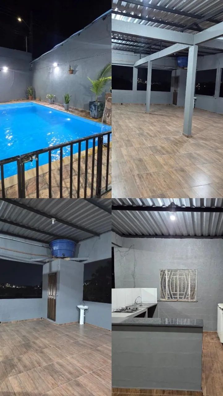 ALUGO imóvel com terraço e piscina 