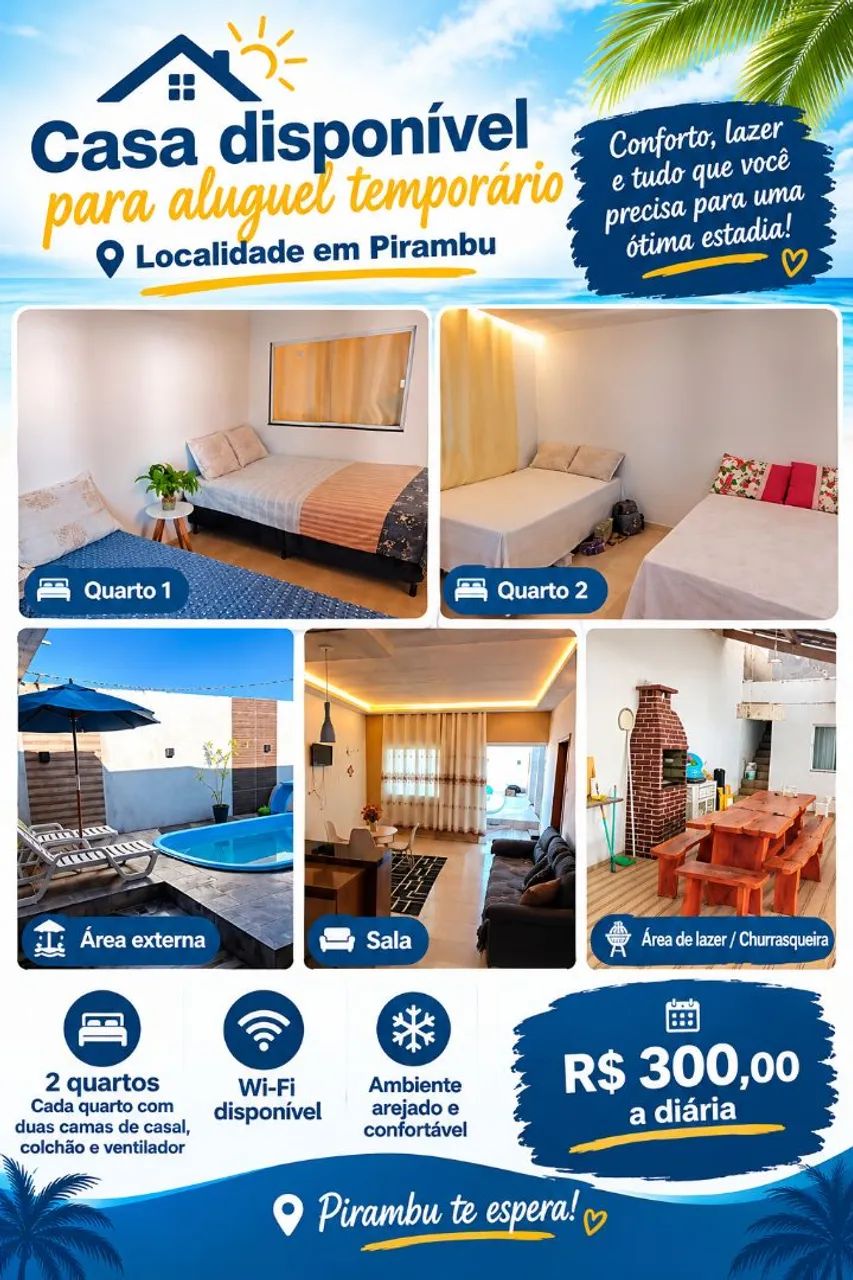 Casa Pirambu Temporada  - Foto 2