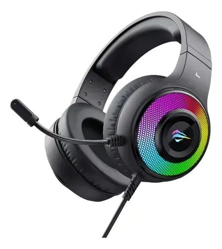 Headset Gamer HAVIT H2042D, RGB, Driver 50mm, USB e P2