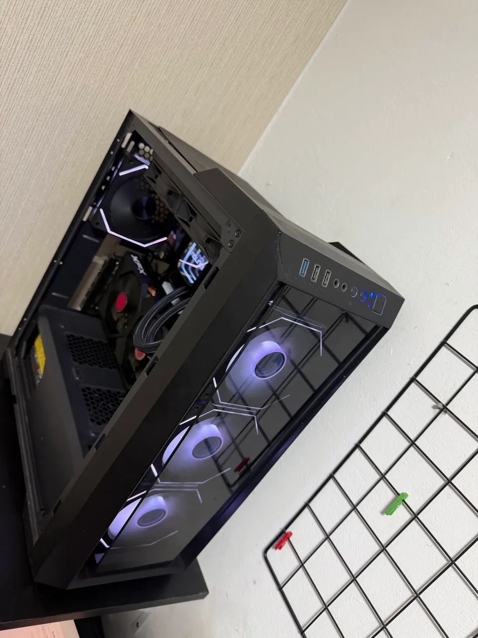 Pc gamer RYZEN 5600G + RX590 8gb XFX - Foto 4