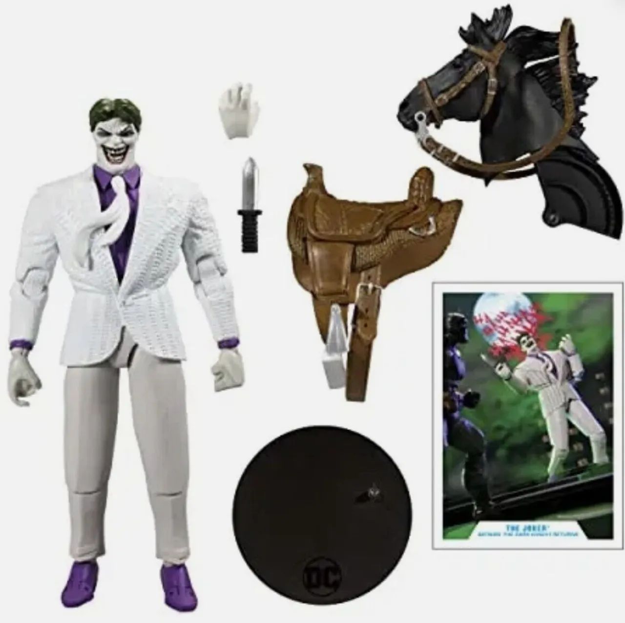 Coringa ,the joker multiverse Dc 18cm Batman lacrado - Foto 2