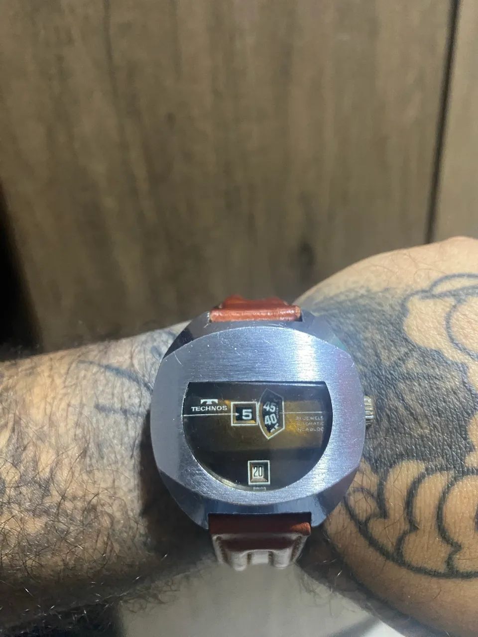 RELOGIO TECHNOS  JUMPER SUÍÇO AUTOMÁTICO   - Foto 4