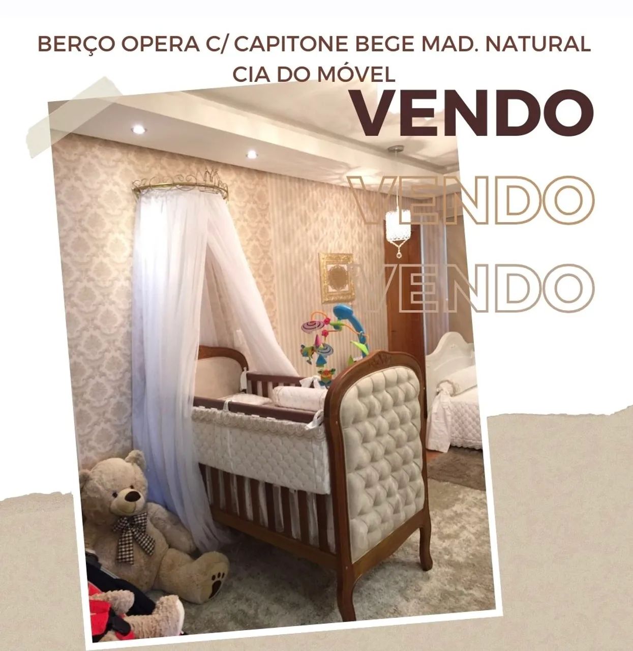 Berço Cia do móvel