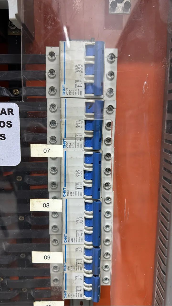 Caixa de força elétrico 