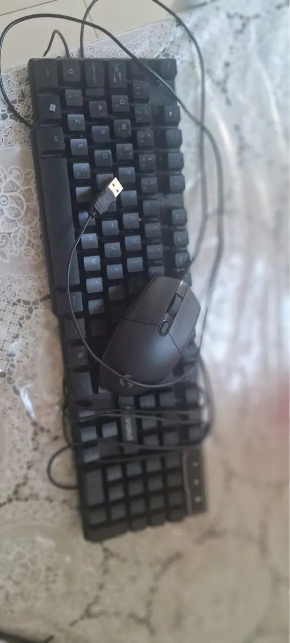 Vendo mouse e teclado 