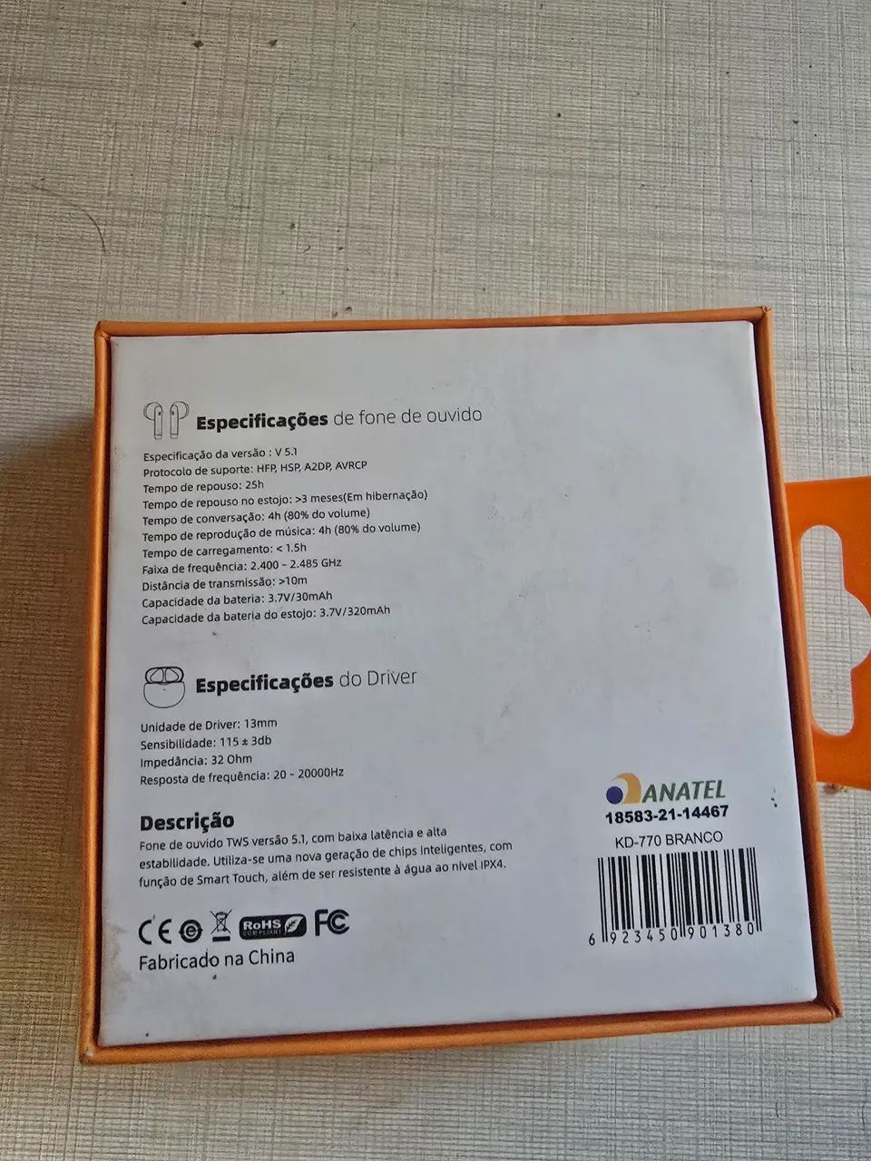 Fone de ouvido Bluetooth LACRADO - Foto 2