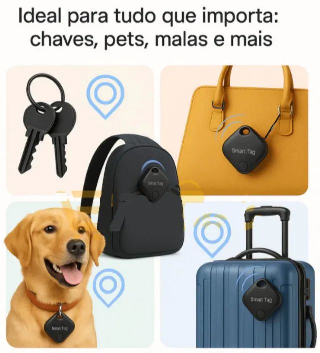 Localizador GPS Smart Tag Bluetooth para Android - NOVO - Foto 4