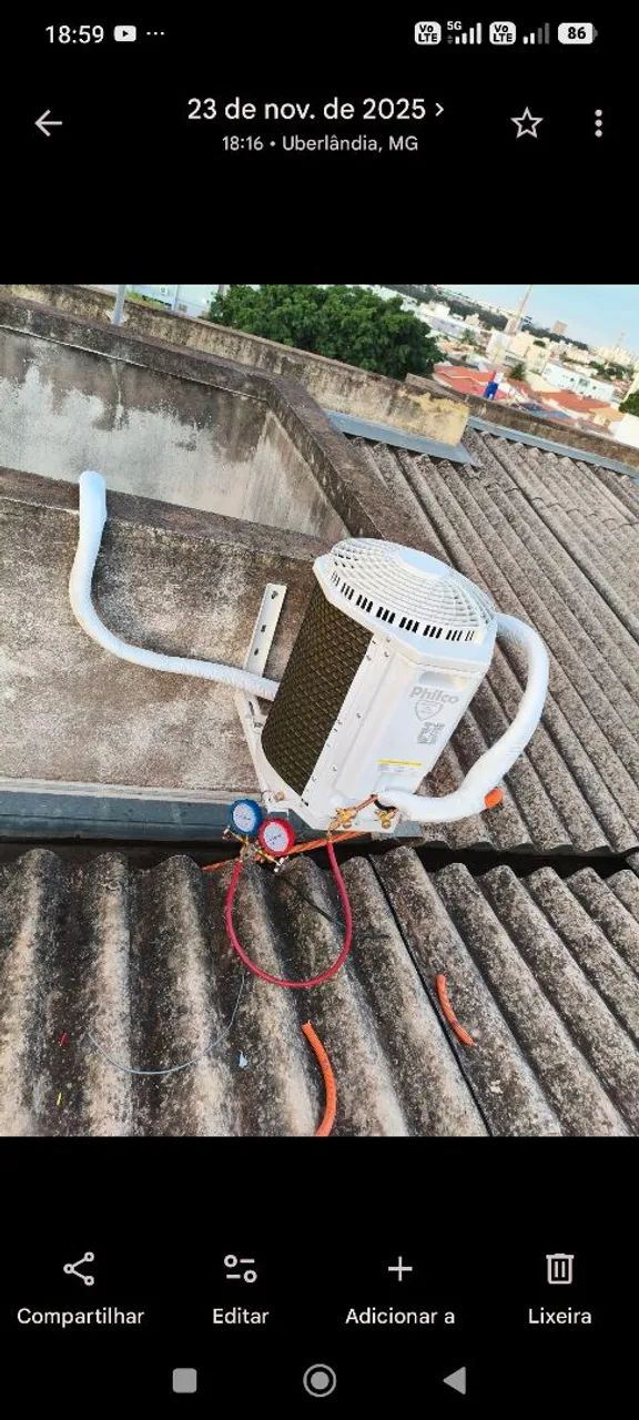 Instalação e higienização de ar condicionado. - Foto 4
