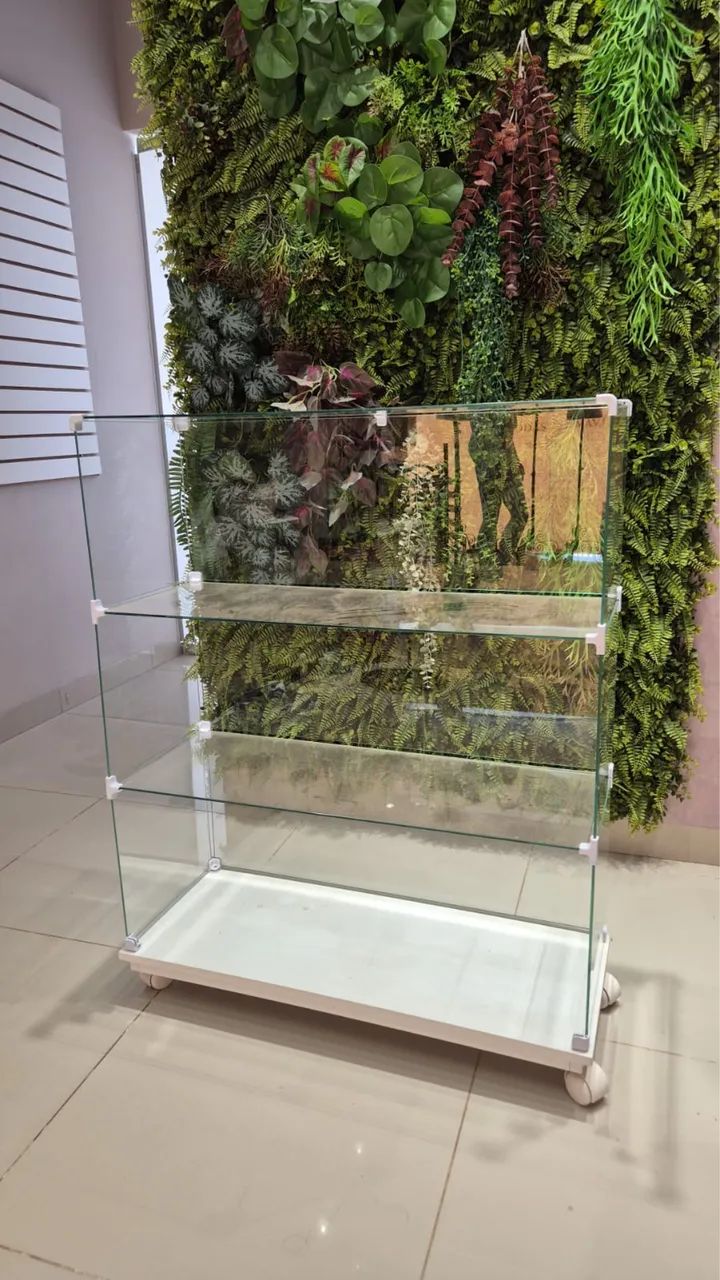 Expositor bancada de vidro de loja - Foto 3
