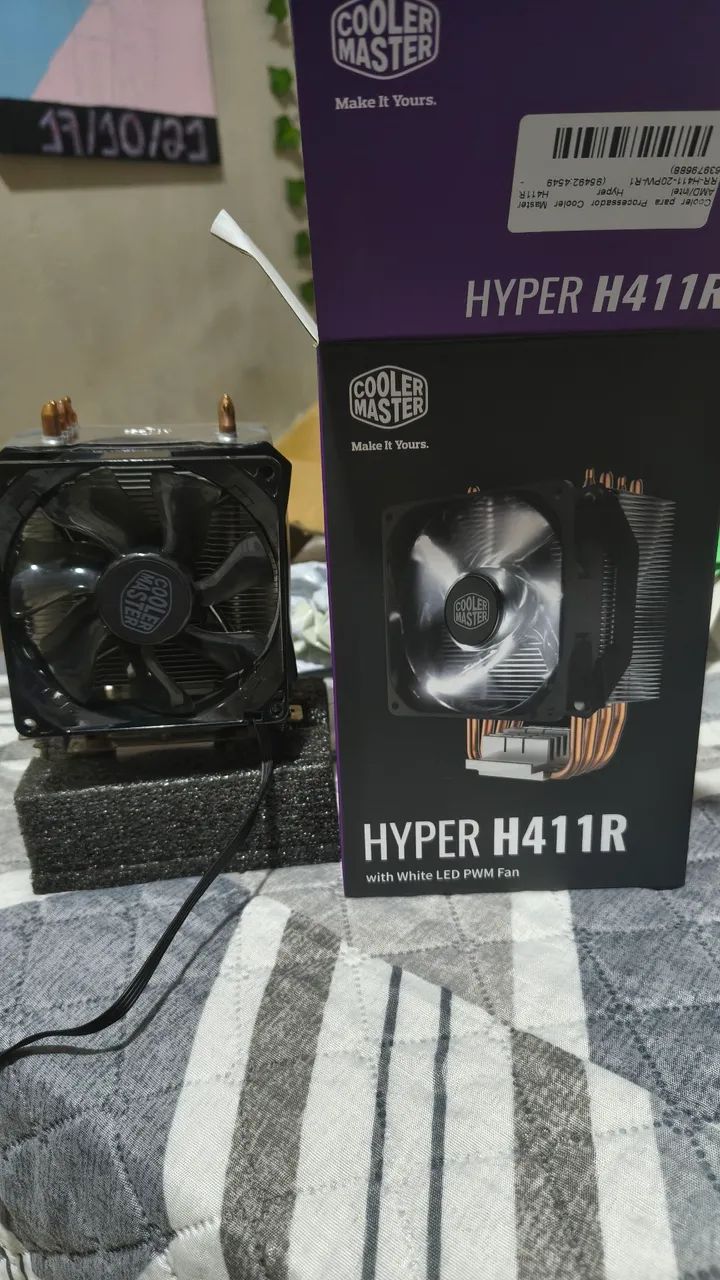 Processador Ryzen Pro 4350G + Cooler master Hyper H411R - Foto 3