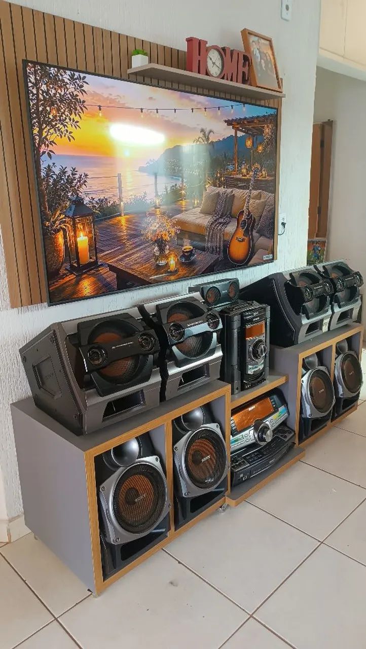 Mini System Sony Zx80D - Aparelhos de Som - Residencial Triunfo