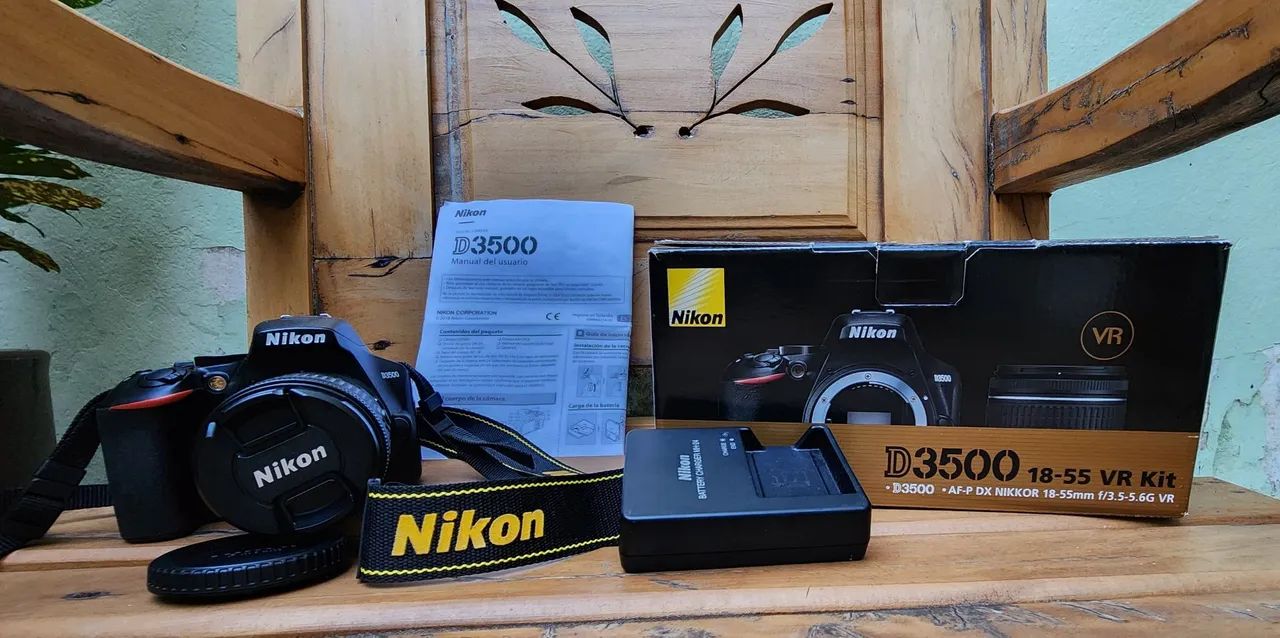Câmera Fotográfica NIKON D3500 VR Kit 18-55mm - Foto 6