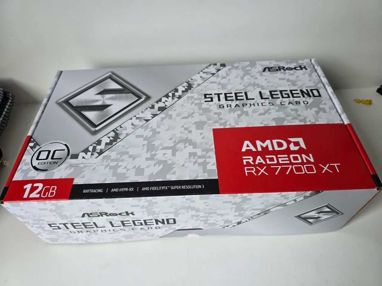 Placa Gráfica Asrock RX 7700XT Steel Legend  - Foto 5