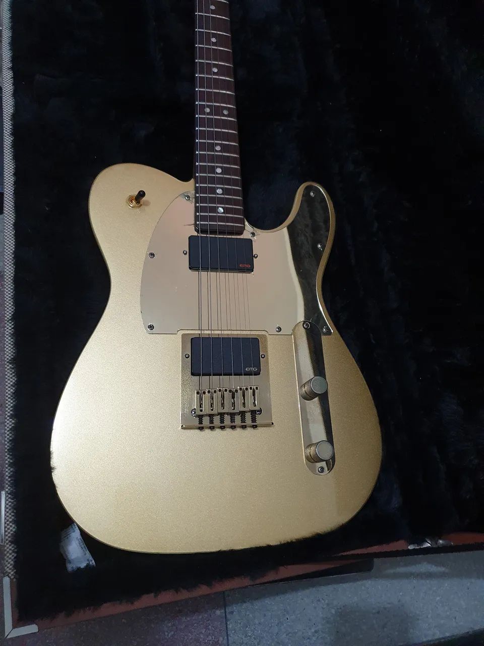 Squier John 5 c/ EMG + hardcase - Foto 3