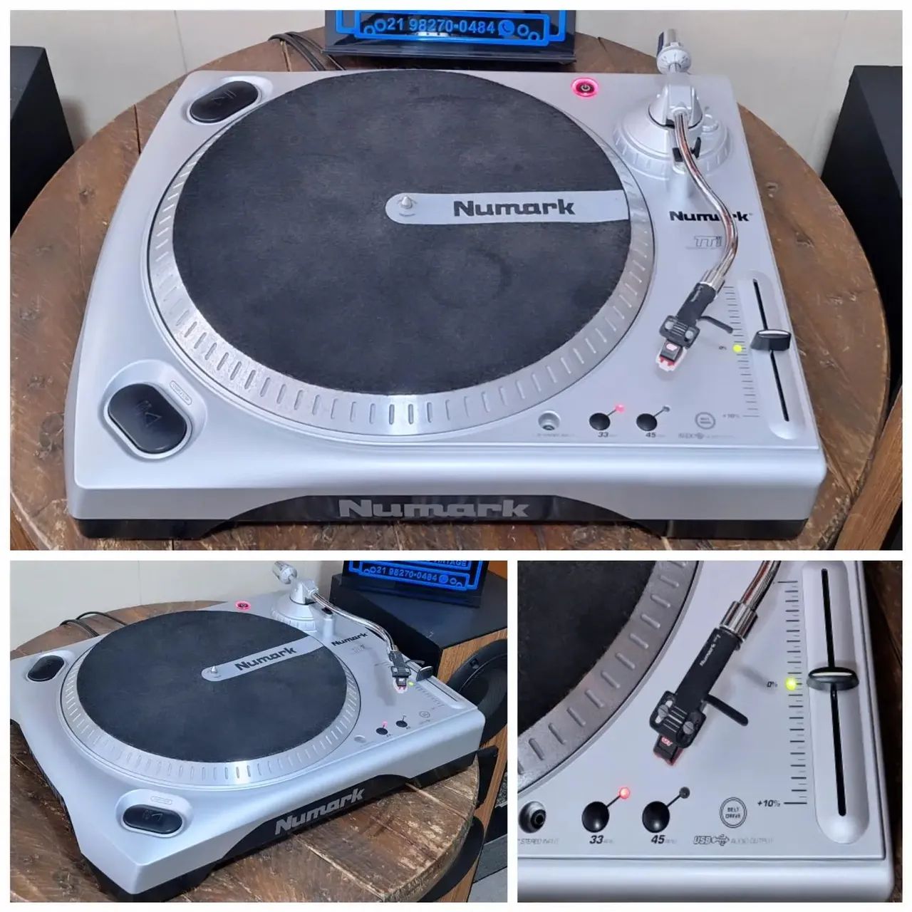 Toca Discos Numark TT USB 