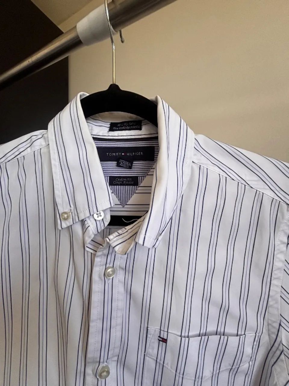 Camisa Social Tommy Hilfiger ORIGINAL - Foto 3