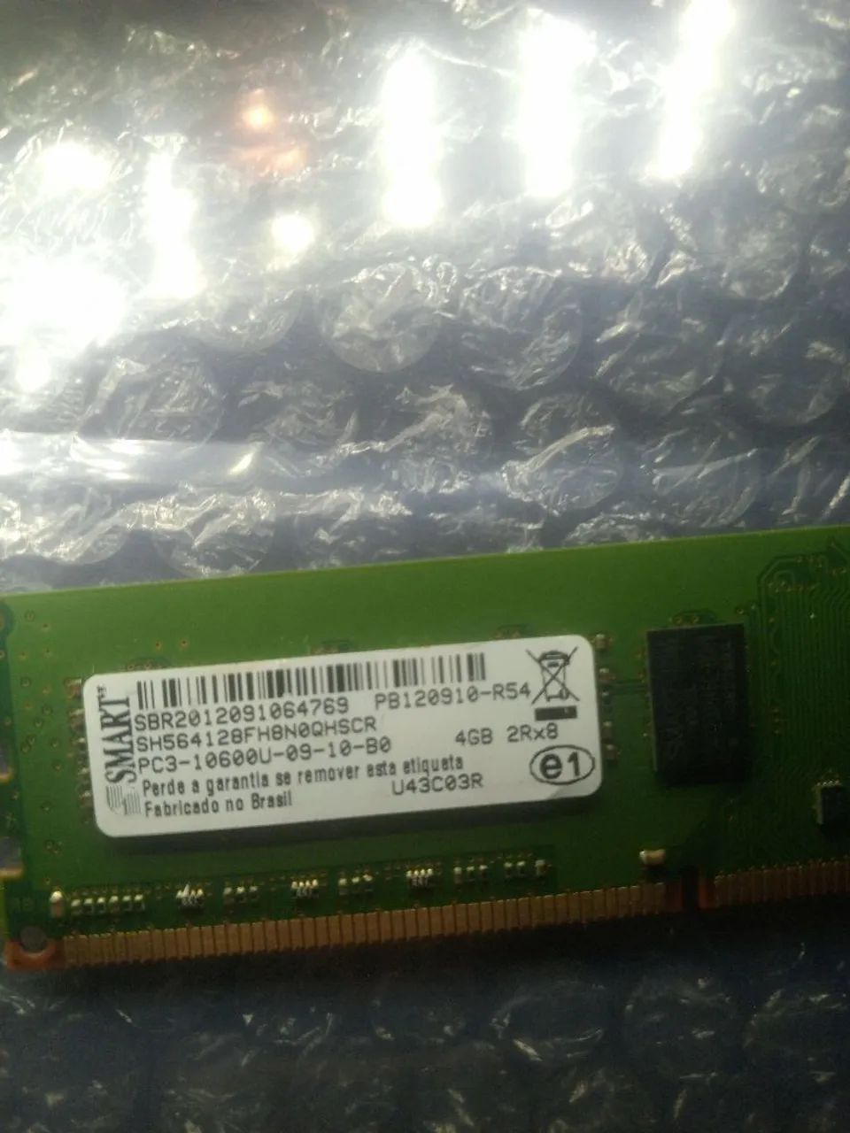 Kit 8GB DDR3 Desktop (2x4GB) Non-ECC ? Testadas e funcionando perfeitamente - Foto 5
