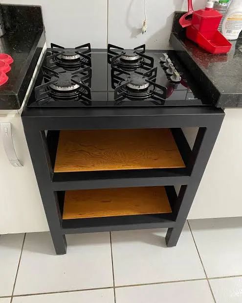Base de Metalon p/ Cooktop 