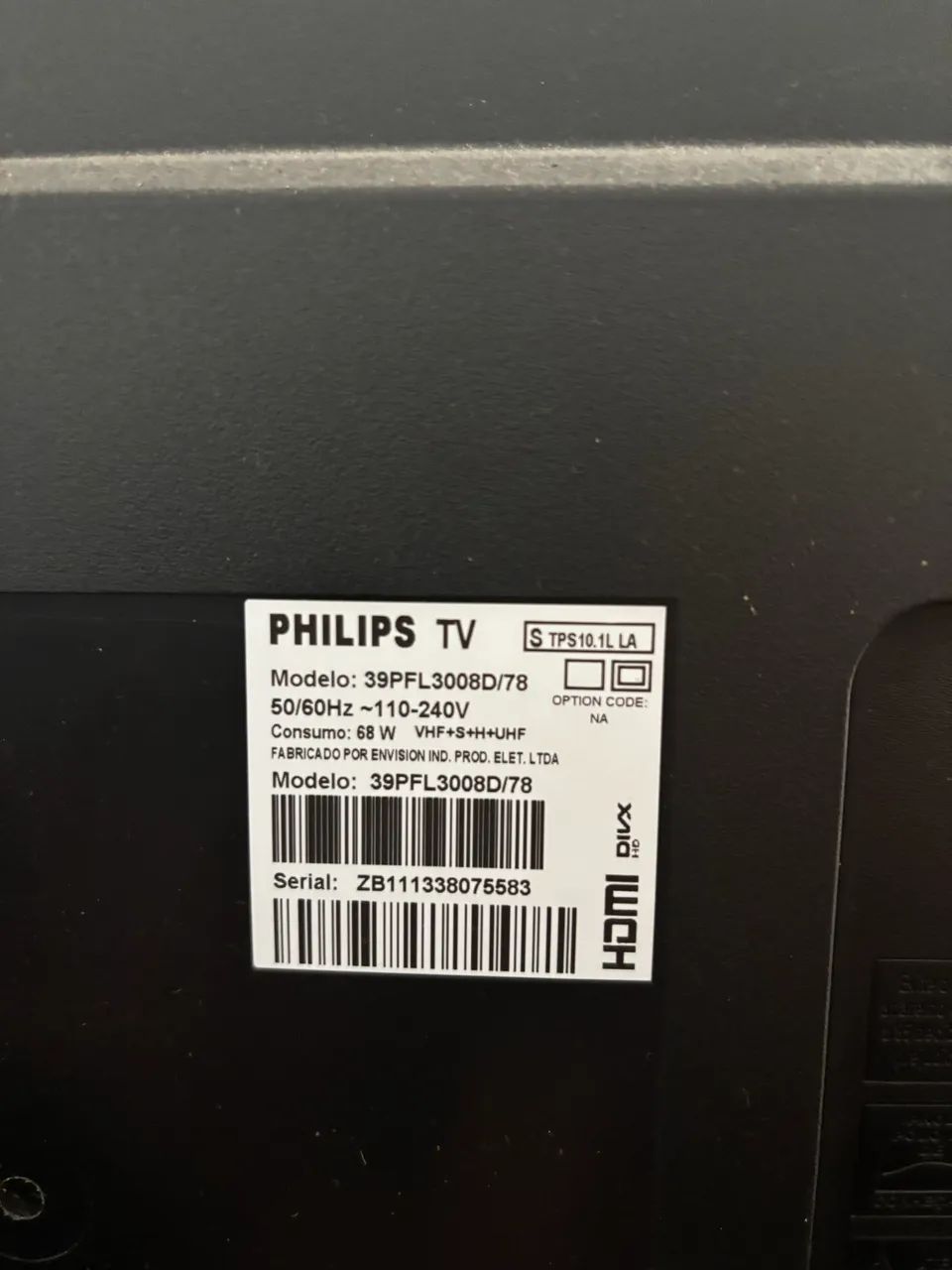 Televisão LCD Philips 39pfl3008d/78 - Foto 2