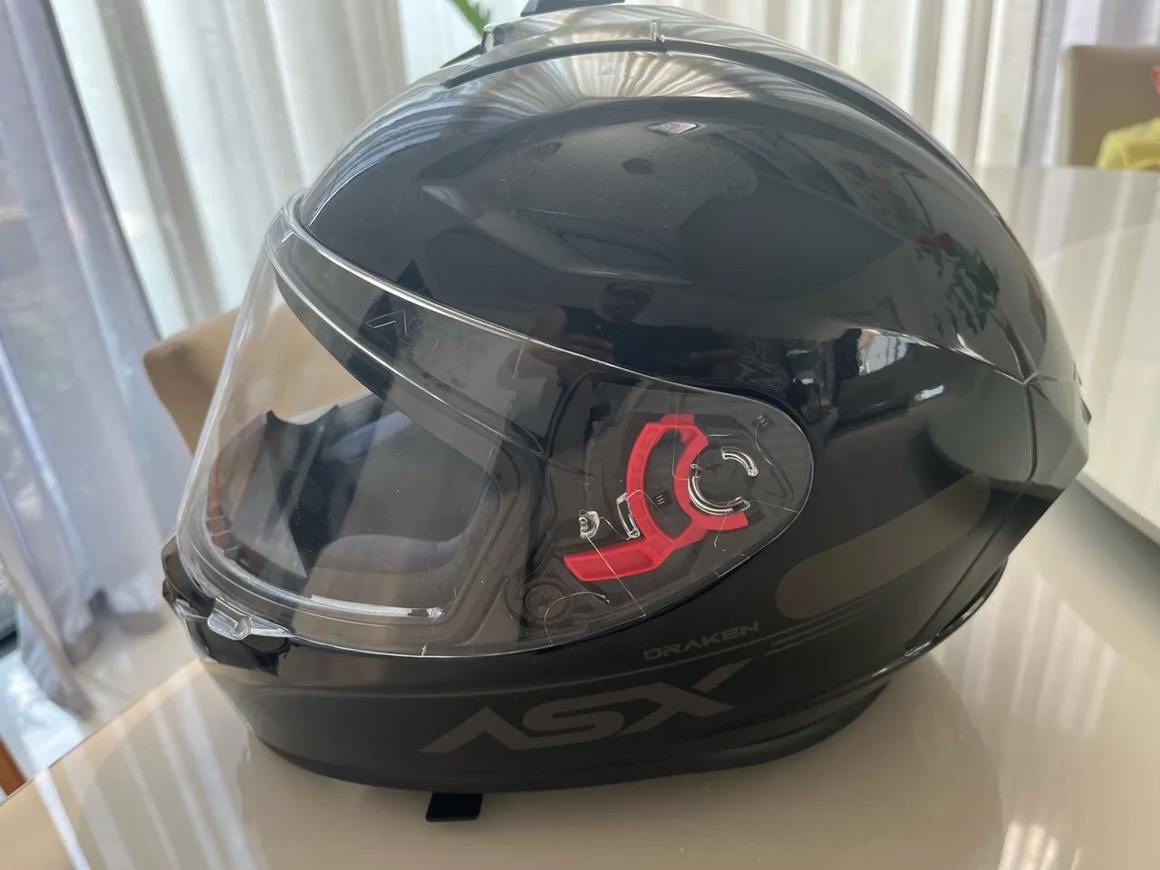 VENDO CAPACETE ASK DRAKEN - Foto 2