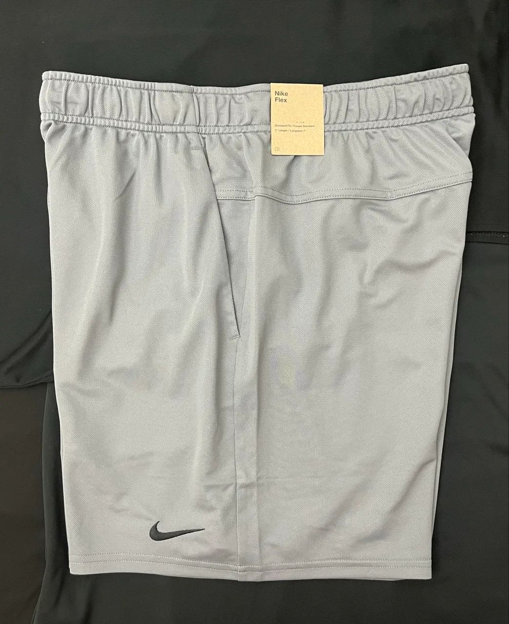 Short Nike flex cinza