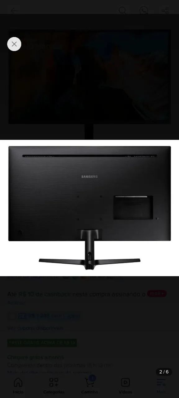 Monitor Samsung 4k 60hz  - Foto 3