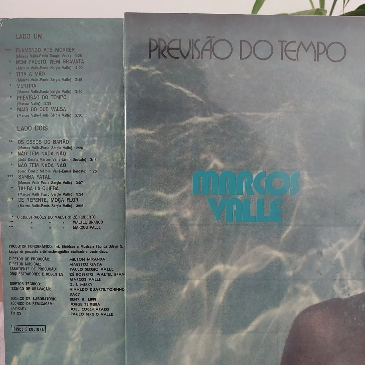 Marcos Valle, LP Previsão Do Tempo - Série Clássicos Em Vinil