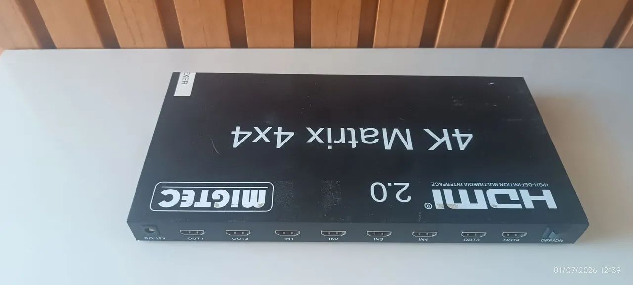 Matriz HDMI 2.0 4K 4x4 - Foto 2