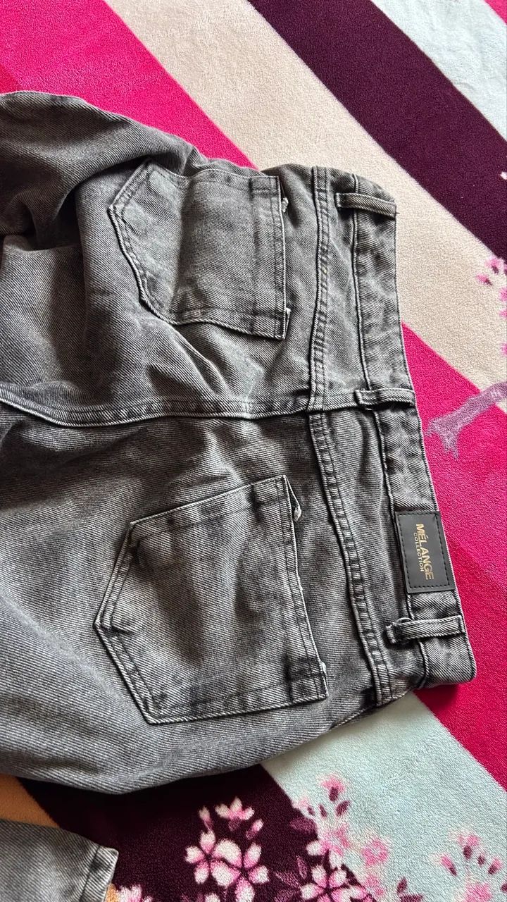 Calça mom cargo  - Foto 3