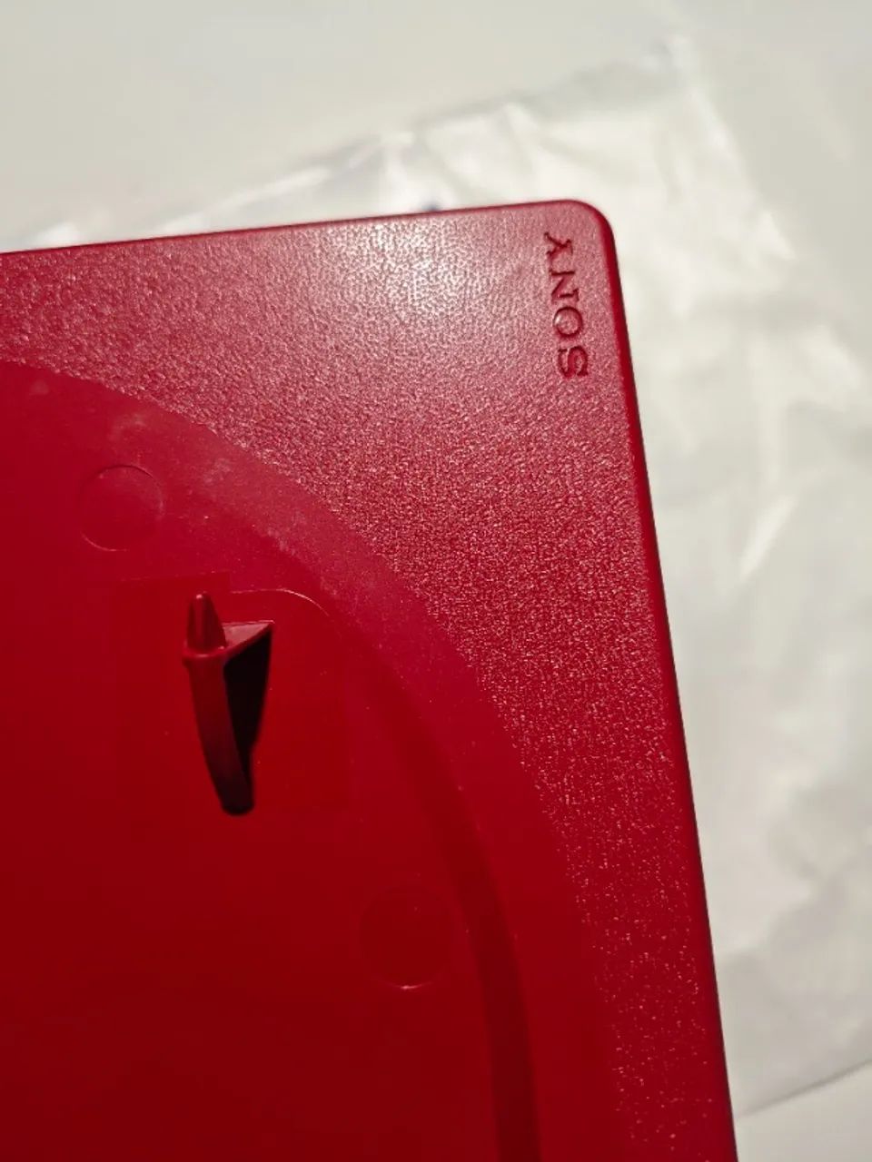 Abas PS5 fat original vermelho Volcanic Red, parcelo no cartão - Foto 3