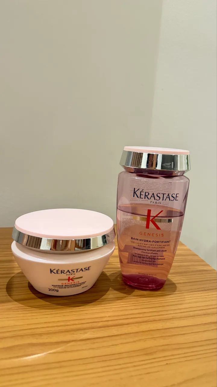 Kit máscara e shampoo Kérastase Gênesis 
