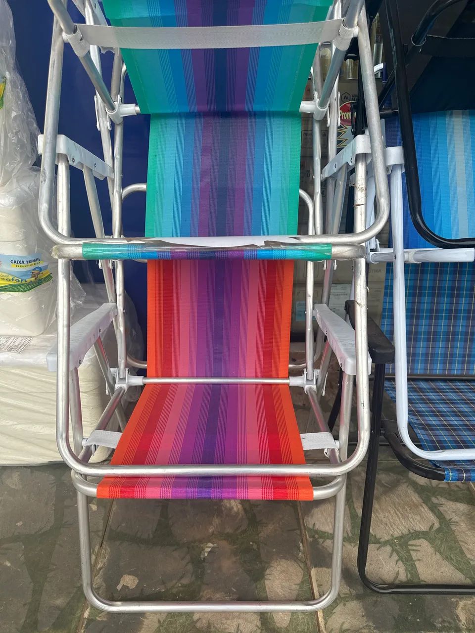 Cadeiras de alumínio  - Foto 2