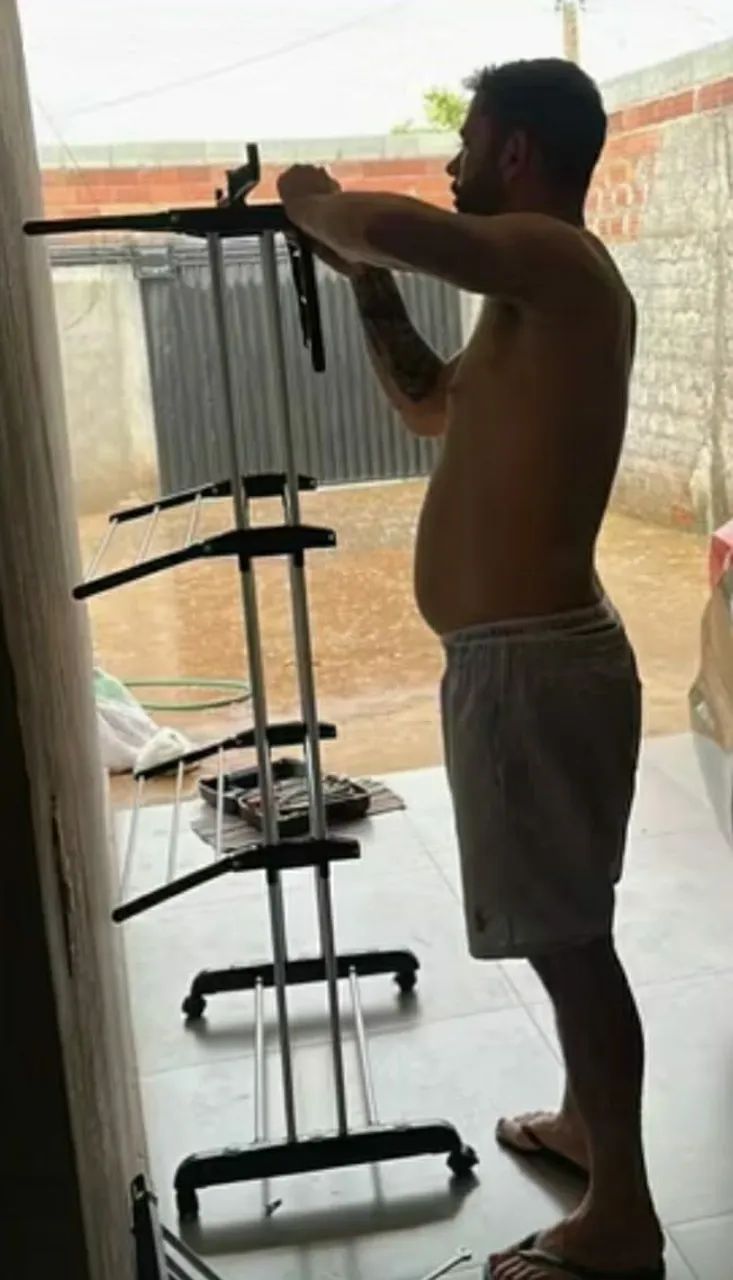 Varal de chão 3 andares