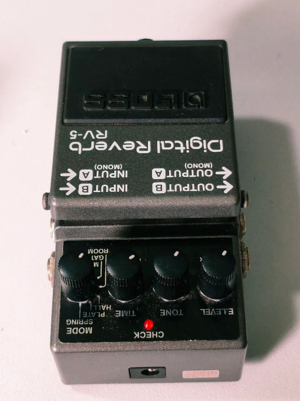Boss RV-5 Digital Reverb | Ambiência Profissional de Alto Padrão