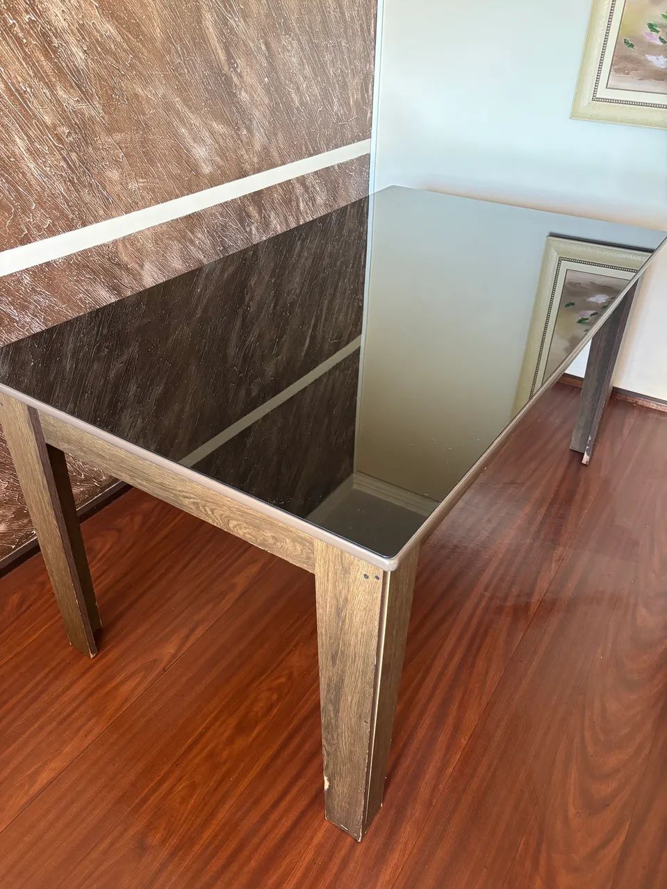 Mesa Tampo de Vidro