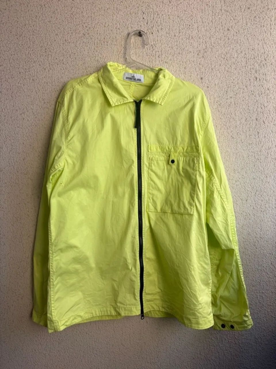 jaqueta stone island verde - tam. g