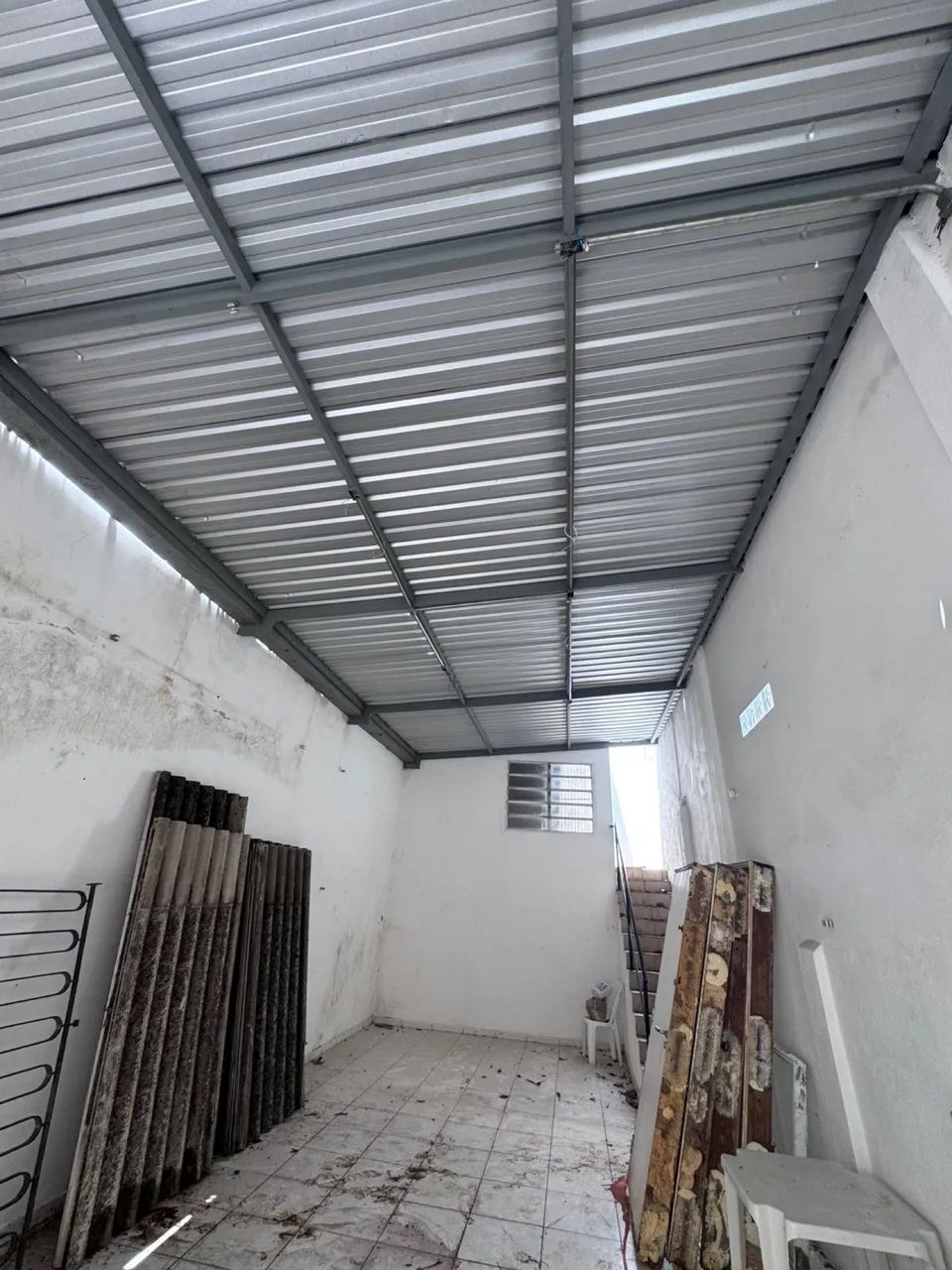 Cobertura Metálica Completa 11m x 5m (55m²)