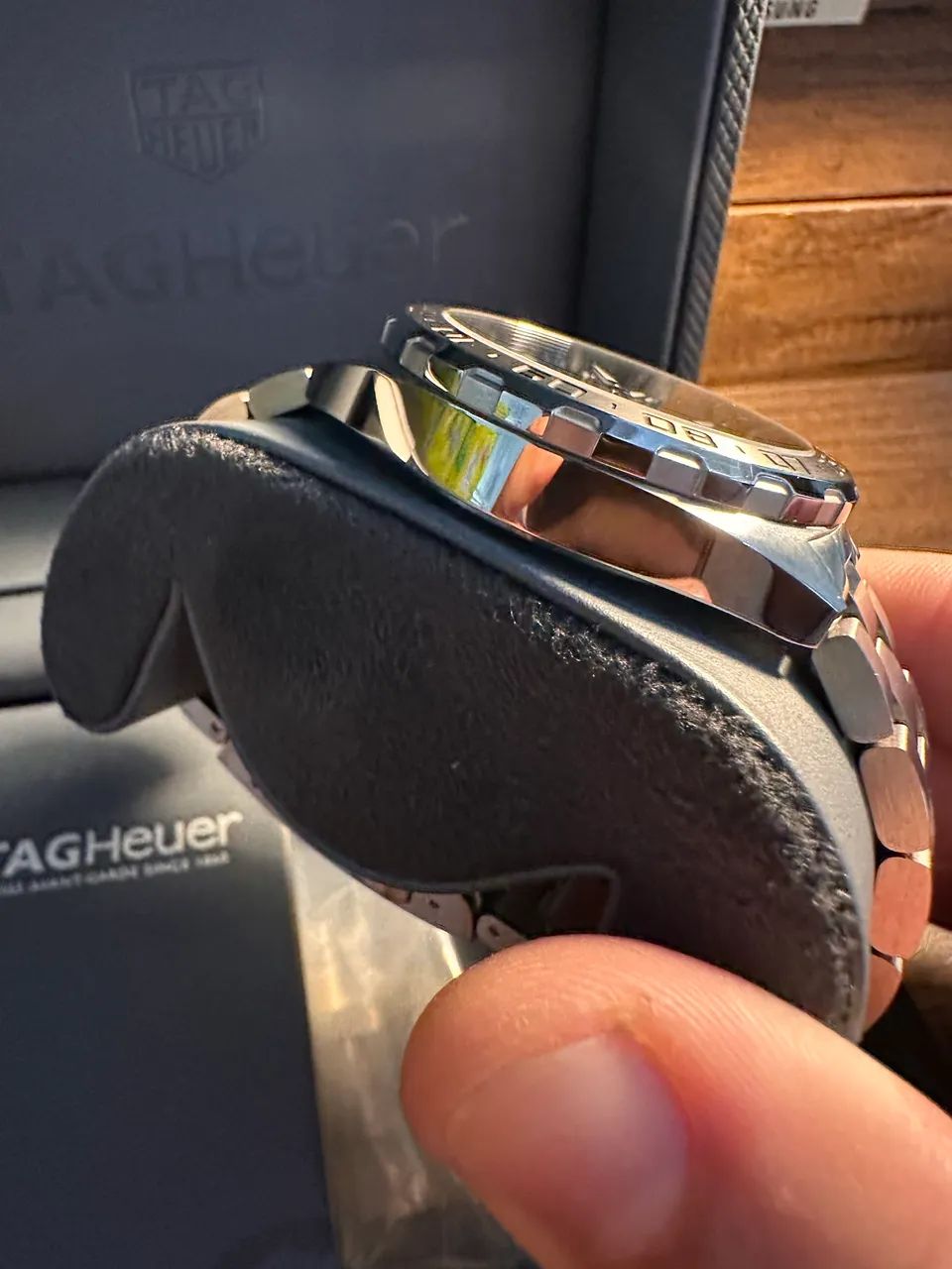 Relógio TAG Heuer waz111a Chrono Alarm - Foto 3
