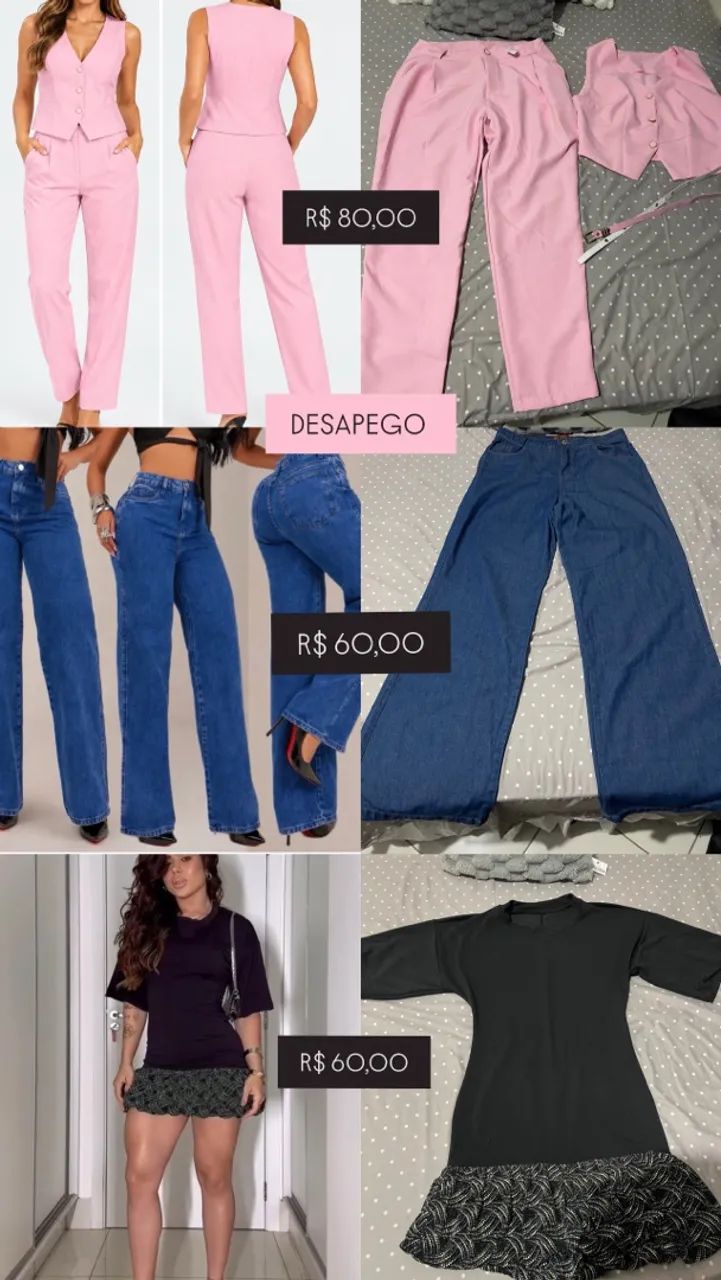 Desapego de roupas 